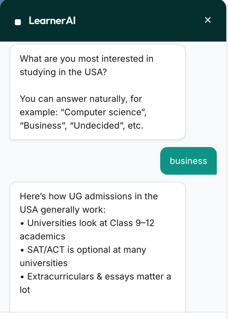 AI Copilot Chat Interface