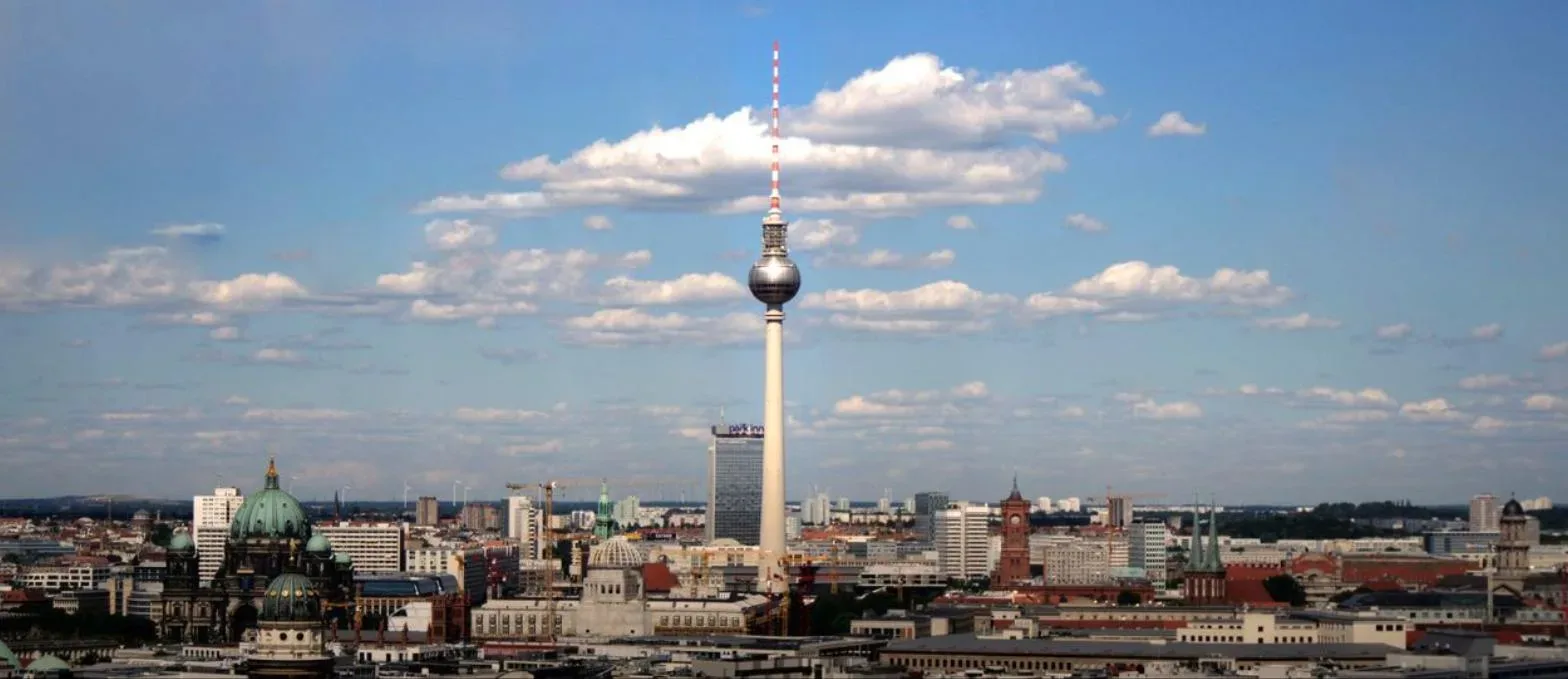 Berlin skyline with TV Tower representing Germany Master
